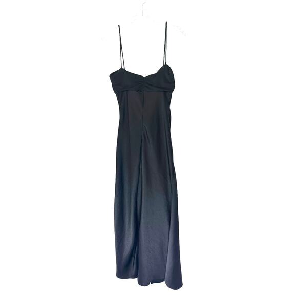 Bec & Bridge Giulia Black Leg Split Formal Cocktail Evening Maxi Dress Size 6 - Picture 9 of 11